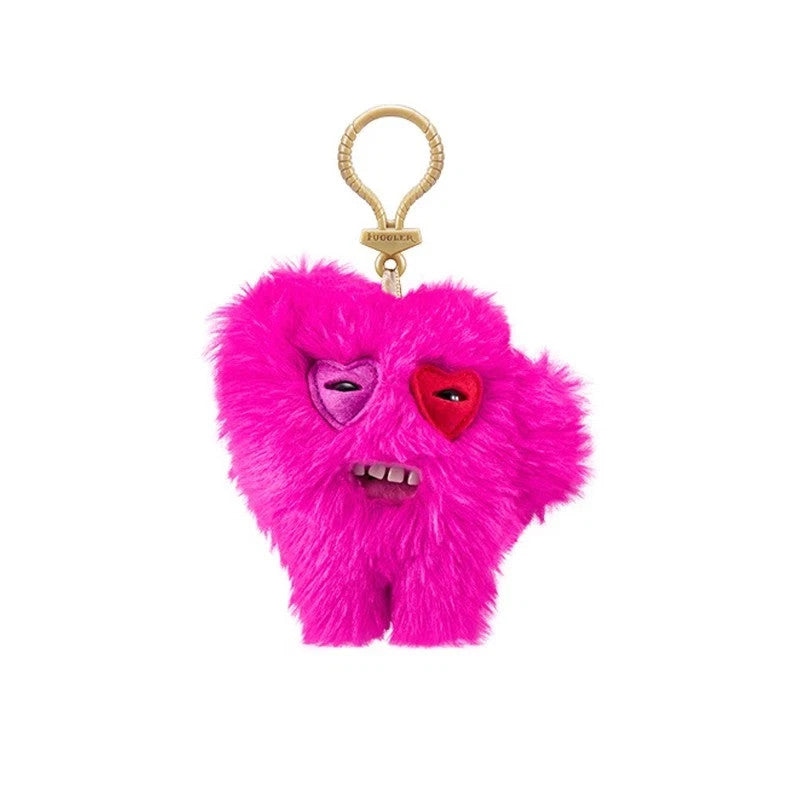 Fuggler Funny Ugly Monster Plush Doll Rabbit Keyrings Keychain Pendant Toys Gift