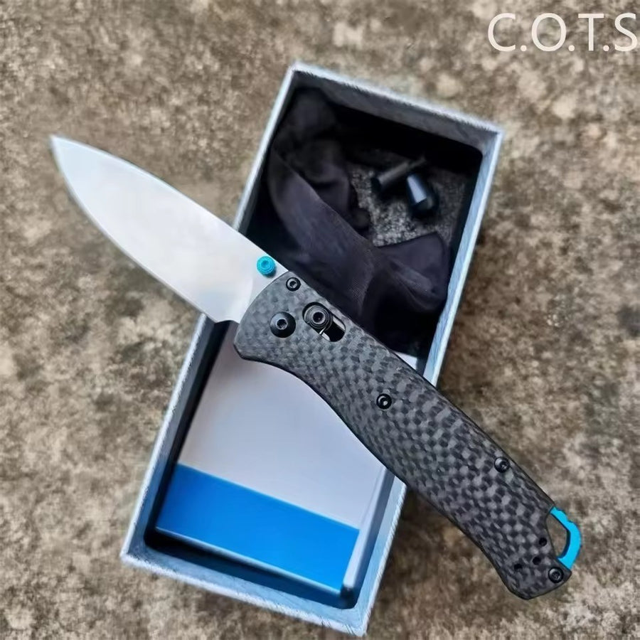 High Quality BM 533 Folding Pocket Knife S35V Steel Blade Carbon Fiber