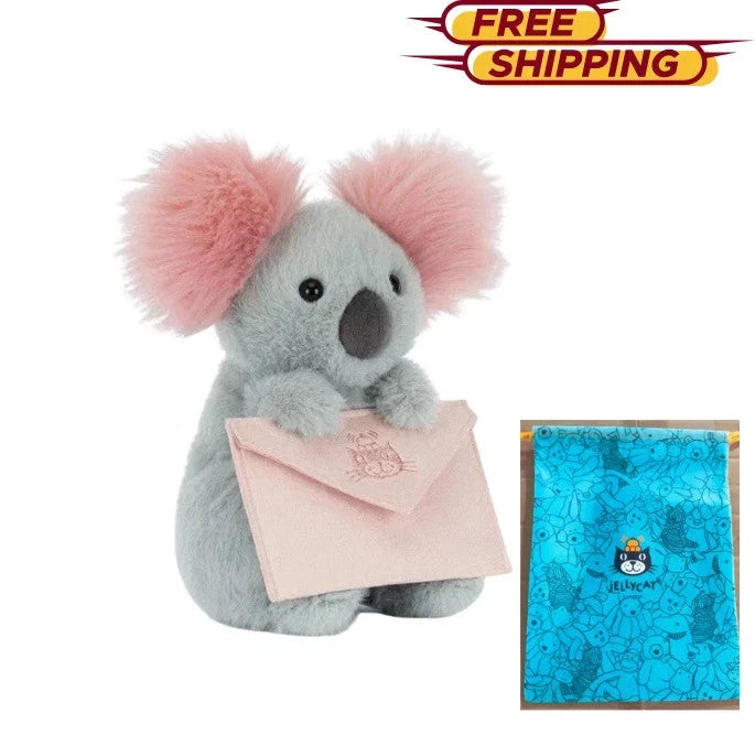 Jellycat Koala With Message Valentines collection 2026 Authentic